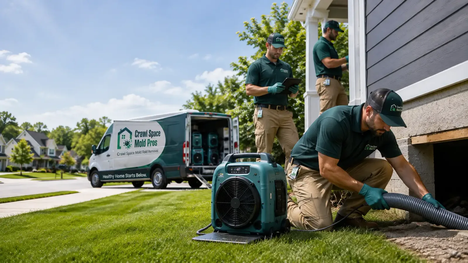 Crawl Space Mold Removal in Dayton, NY